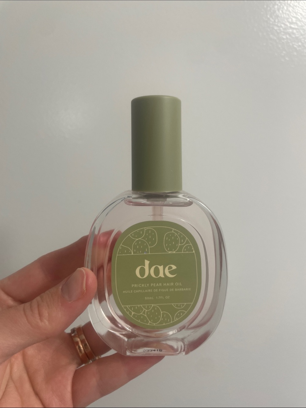 New never used DAE Prickly Pear Hair Oil — Sage Green Nourishing Oil